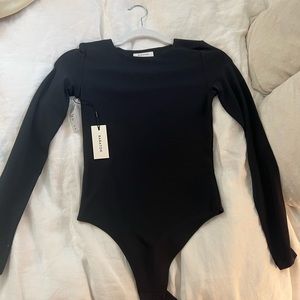 Black Babaton Black Body Suit